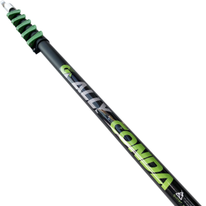 Ally-Conda – 34ft Anti Spin Aluminium Roof Scraping Pole 3.2kg