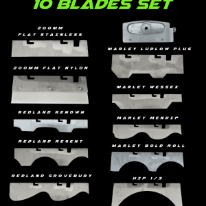 GVS Roof Scraper 10 Blade Starter Set Head and Blades